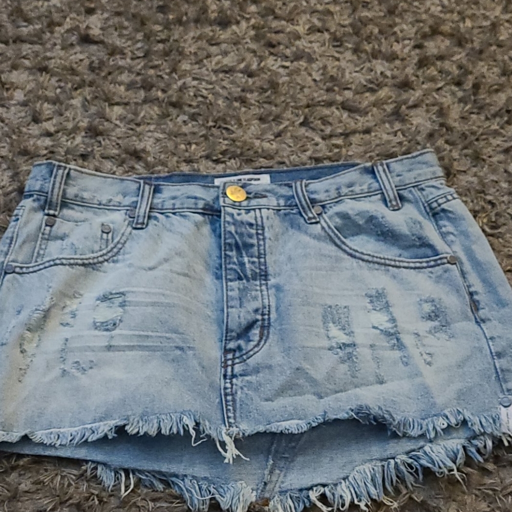 Oneteaspoon jean skirt